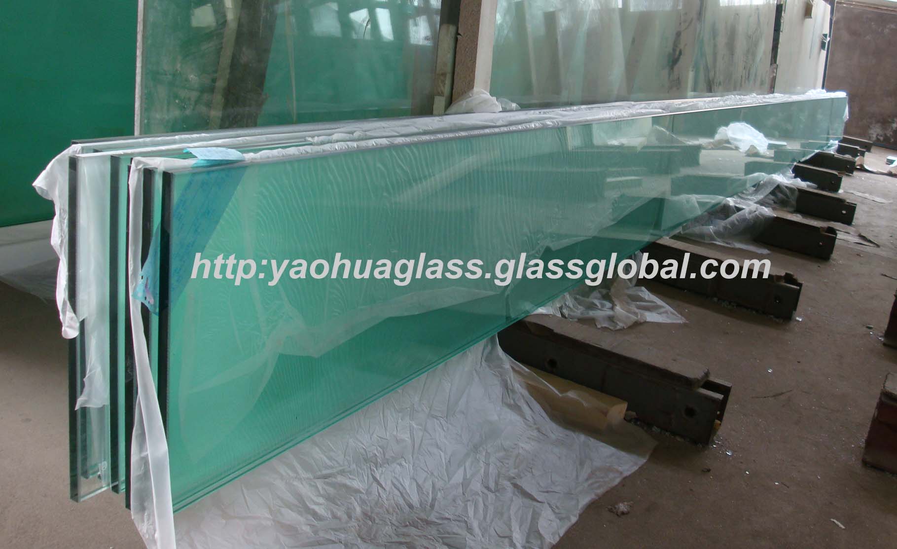 19mm tempered glas in 9m